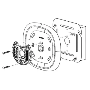 ecobee Wall Plate Junction Box Adapter - Picture 1 of 2