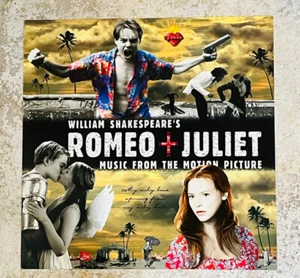 LEONARDO DICAPRIO ROMEO AND JULIET 1996 MOVIE SOUNDTRACK PROMO POSTER FLAT 12X12 - Picture 1 of 3