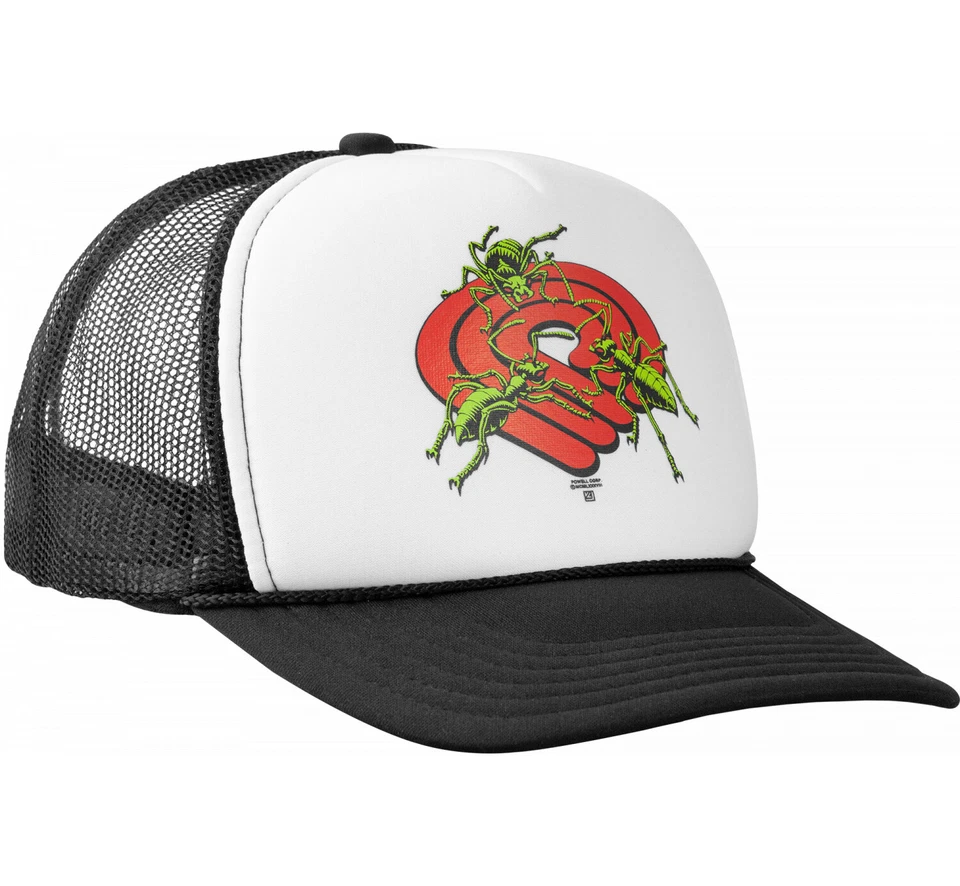 Powell Peralta Skateboards Ants Mesh Trucker Black/White