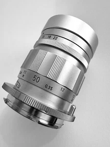 Voigtlander M 50mm F3.5 APO LANTHAR Silver Type II all Leica M - Picture 1 of 6