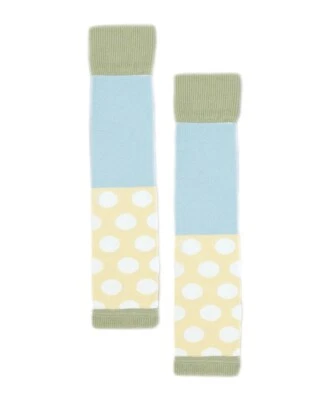 NEW ViaDagnino Pima Cotton Childrens Leg Warmers W3 Air Blue One Size WO42 - Image 1 of 2