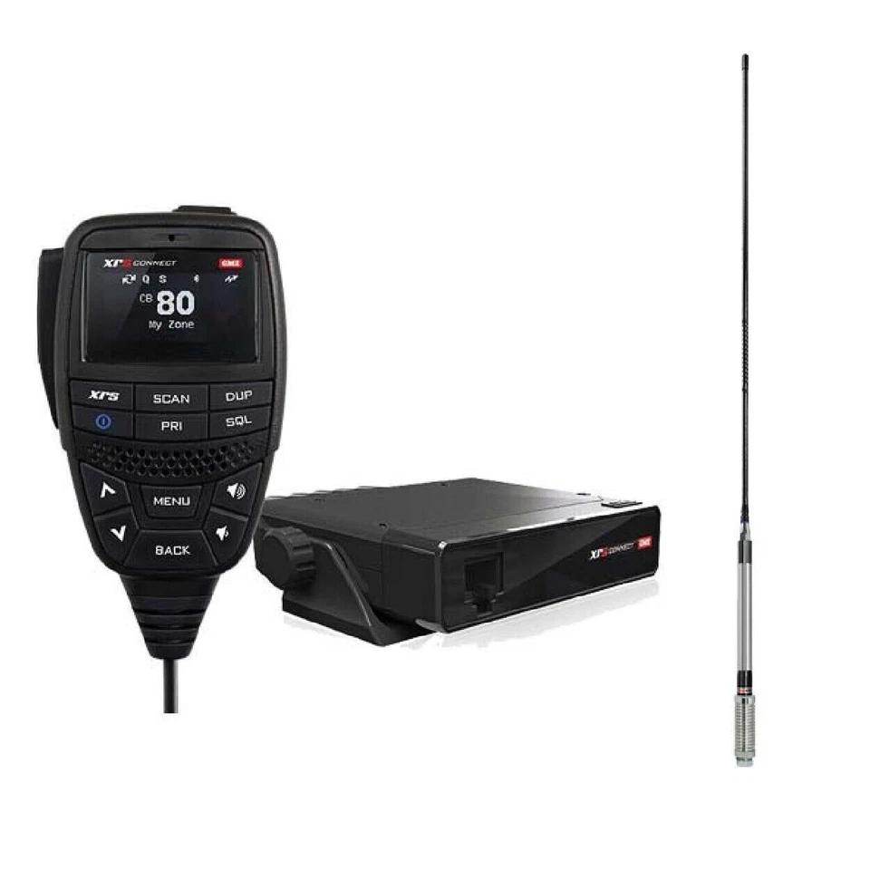 GME XRS-330C XRS™ Connect Super Compact UHF CB Radio With Antenna