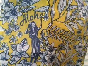monoprix grocery shopping tote bag reusable france Hawaiian aloha limited - Picture 1 of 4
