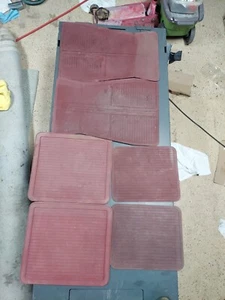 1983 Box Chevy Donk 83 Chevrolet GM Caprice front Rear floor mat set - Picture 1 of 9