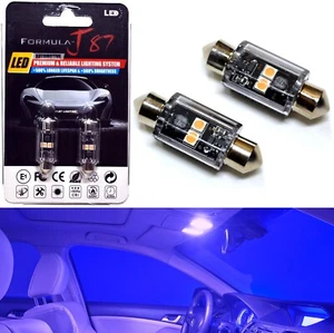 LED Light Canbus Error Free 6418 5W Purple Two Bulbs Interior Glove Box Replace - Picture 1 of 11