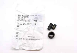 ITT Cannon MS3116F8-2S Circular Mil Spec Connector w/ 057-3005-000 End Bell Assy - Picture 1 of 7