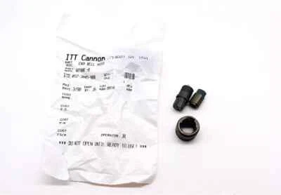 ITT Cannon MS3116F8-2S Circular Mil Spec Connector w/ 057-3005-000 End Bell Assy - Image 1 of 4