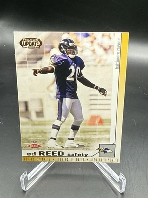 2002 Pacific Heads Update #19 Ed Reed RC - Baltimore Ravens ROOKIE - Image 1 of 2