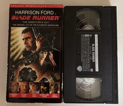 Blade Runner - The Directors Cut (VHS, 1999, Widescreen Directors Cut)Works💯 - Image 1 of 3