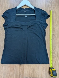 Bay Trading Womens Vintage Black Top Size 12 - Picture 1 of 6