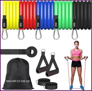 Tiras para Hacer Ejercicio hasta 100 libras Bandas Gym Ejercitar - Picture 1 of 8