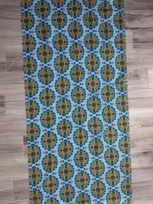 Vintage Mid Century Fabric Medalllion 4.77 Yards Retro Quilting Sewing 172" - Image 1 of 4