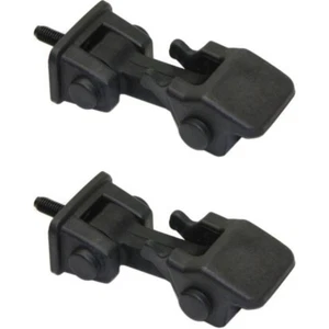 Hood Latch & Catch Bracket Pair Set for 97-06 Jeep Wrangler - Picture 1 of 7