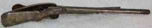 Vintage Colt Shotgun Rifle Advertising Silver Tone Tie Bar Clip - Picture 1 of 4