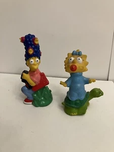 The Simpsons Marge & Maggie Burger King Kids Meal 1990 - Picture 1 of 5