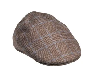 Laksen grouse collection Leith tweed Flat cap - Picture 1 of 10