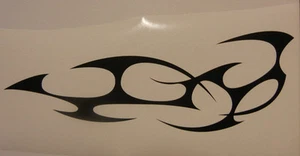 GAS TANK #GT6 DECAL MOTORCYCLE SCOOTER   VINYL GRAPHIC GOLF CART TRAILER AUTO - Picture 1 of 2