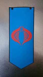 Figura Gi Joe Cobra Banner Escala Estilo 3 - Imagen 1 de 11