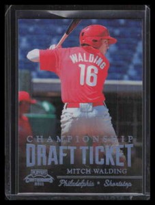 2011 Playoff Contenders Draft Championship Ticket dt65 Mitch Walling Rookie 1/1