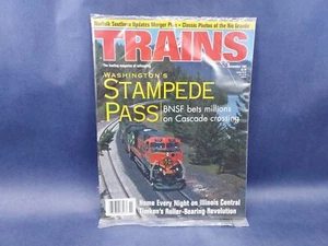 TRAINS Magazine Nov 1997 NEW Sealed In Original Mailer ~ Stampede Pass - Picture 1 of 2
