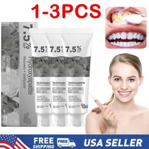 7.5% Hap Nano-Hydroxyapatite Toothpaste Remove Deep Clean For Sensitive Teeth - Picture 1 of 14