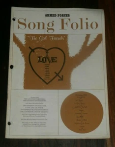 ARMED FORCES SONG FOLIO February 1965 - Spartiti per le truppe USA - SHEET MUSIC - Imagen 1 de 3