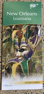 2014/15 Edition AAA New Orleans Louisiana Vicinity Series Road Map CITY - Picture 1 of 6