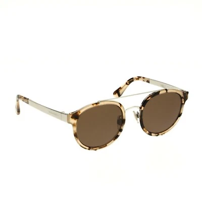 Óculos de sol unissex Dolce & Gabbana DG2184 redondo 51 mm marrom tartaruga R1770 - Imagem 1 de 4