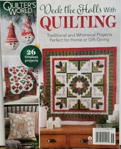 Quilters World Deck The Halls With Quilting Christmas 2020 FREE SHIPPING CB - Picture 1 of 1