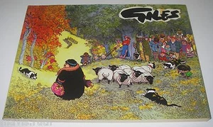 Giles 1985 Sunday Express & Daily Express Cartoons 39 Series Humor Illustrated - Picture 1 of 4