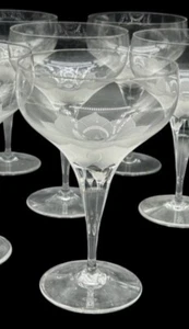 VINTAGE ROSENTHAL LOTUS BLOSSOMS CRYSTAL CHAMPAGNE GLASS SINGLE REPLACEMENTS - Picture 1 of 4