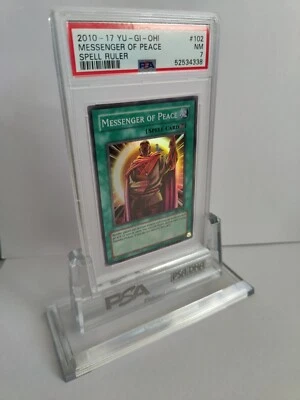 Yu-Gi-Oh! 2010 - Messenger of Peace - PSA 7 - Image 1 of 2