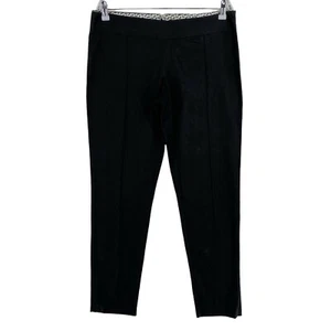 RRP 179€ Pianurastudio Negro Ajustado Vestido Pantalones Talla It 48 Eu 44 GB 16 - Imagen 1 de 8