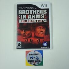 Brothers in Arms: Double Time (Nintendo Wii, 2008) CIB VERY GOOD SEE DESCRIPTION