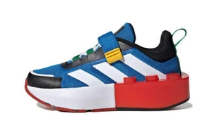adidas Tech Runner x LEGO Low White Shock Blue - HP5879 - Picture 1 of 6
