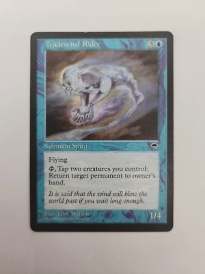 Tradewind Rider - Tempest - MTG Magic - Vintage Blue Rare - LP - Image 1 of 4