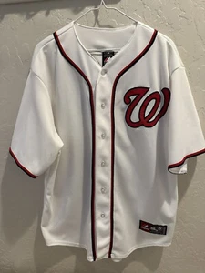 Majestic Washington Nationals Bryce Harper #34 Sewn Jersey Men’s Size XL - Picture 1 of 7