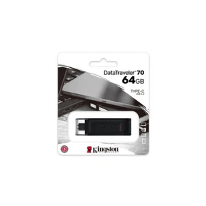 Kingston DataTraveler70 64GB USB Flash Drive - Type C Connector - Afbeelding 1 van 1