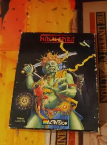 Ninja Spirit (Activision 1988) Commodore 64 (Tape Box) works 8-bit classic - Bild 1 von 3