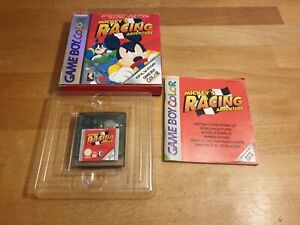 Mickey's Racing Adventure Nintendo Gameboy Color OVP CIB Boxed