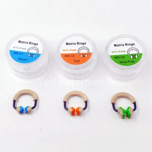 Dental Matrix Bands Ring Sectional Matrice Clamp 3D Separator Fit for Garrison - Picture 1 of 42