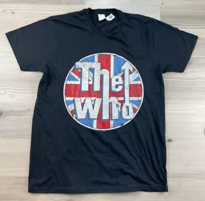 T-Shirt The Who offizielles Distressed Union Jack Kreislogo NEU - Bild 1 von 6