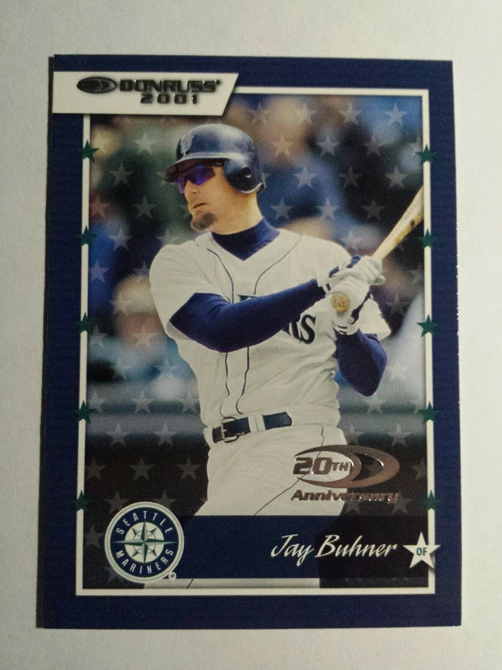 JAY BUHNER 2001 DONRUSS BASEBALL CARD # 76 D3584 - Image 1 of 1