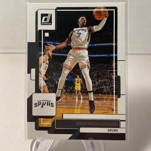 2022-23 Panini Donruss Basketball Base #168 Josh Richardson - San Antonio Spurs - Picture 1 of 2