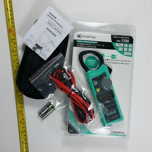 Digital Clamp Meter Kyoritsu 2200 AC/DC/Ω 1000A Slim Handy design Korea  - Picture 1 of 4