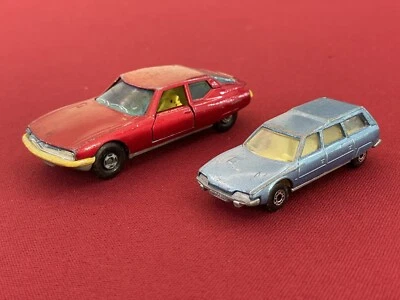 Voitures Miniatures MATCHBOX Lesney CITROËN K-33 SM 1971 CX N12 1979 - Photo 1/4