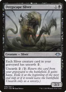 MTG Magic the Gathering Dregscape Sliver (88/404) Modern Horizons LP - Picture 1 of 1