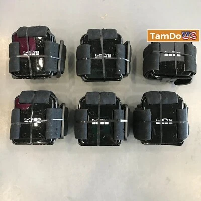 Lot of 6 GoPro Head Straps Only – No Cameras, Adjustable Mounts READ - Image 1 of 4