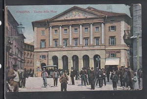 Cartolina Ancona Teatro delle Muse ANIMATA M422 - Picture 1 of 1