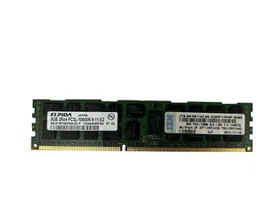 ELPIDA 8 GB DDR3-1333 PC3-10600R EBJ81RF4EDWA-DJ-F 2Rx4 Server RAM-geheugen - Afbeelding 1 van 1